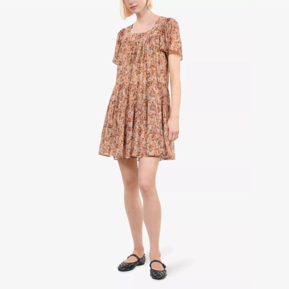 THE  KOOPLES - Woven Mini Dress - NEW